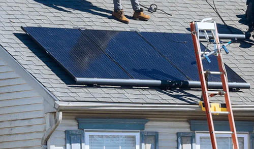 Solar Panel Removal for Roof Repair or Renovation